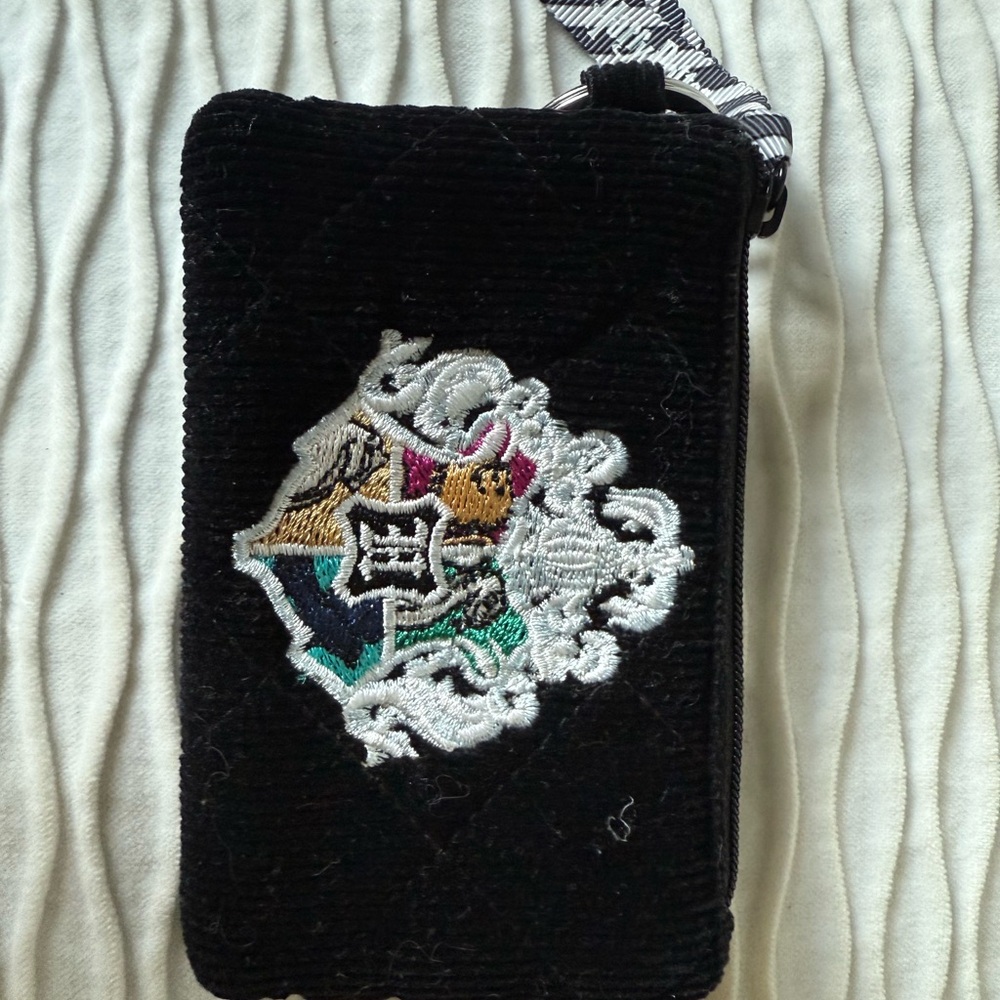 Vera Bradley x Harry Potter Black Quilted ID Pouch